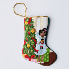 Load image into Gallery viewer, Sugar Plum Dreaming Bauble Stocking
