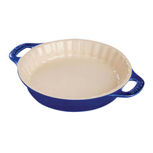 Load image into Gallery viewer, Ceramic 9&quot; Pie Dish, Dark Blue
