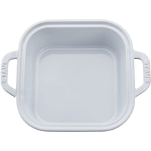 Load image into Gallery viewer, Ceramic 9&quot; Square Covered Baking Dish, White
