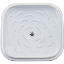Load image into Gallery viewer, Ceramic 9&quot; Square Covered Baking Dish, White
