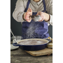 Load image into Gallery viewer, Ceramic 9&quot; Pie Dish, Dark Blue
