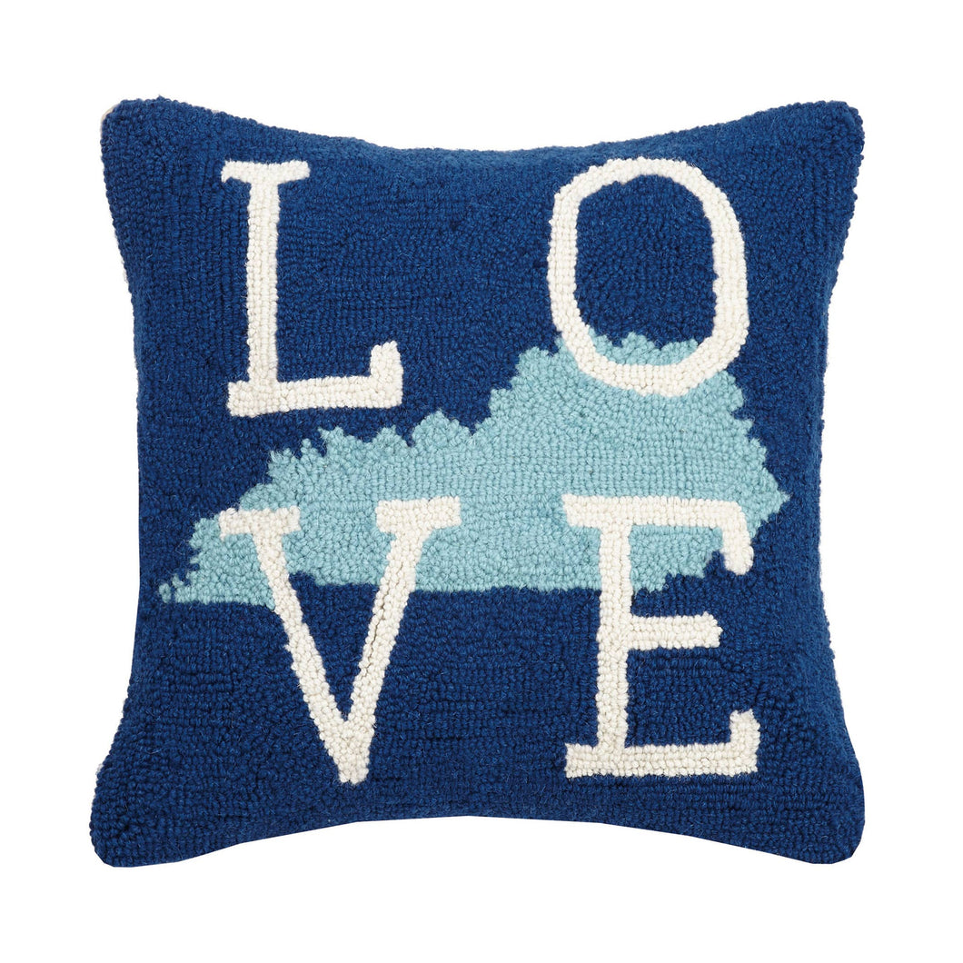 Love KentuckyHooked Pillow, 16