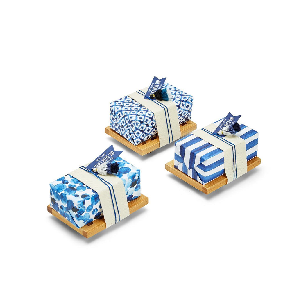 Indigo Scented Soap on Tray