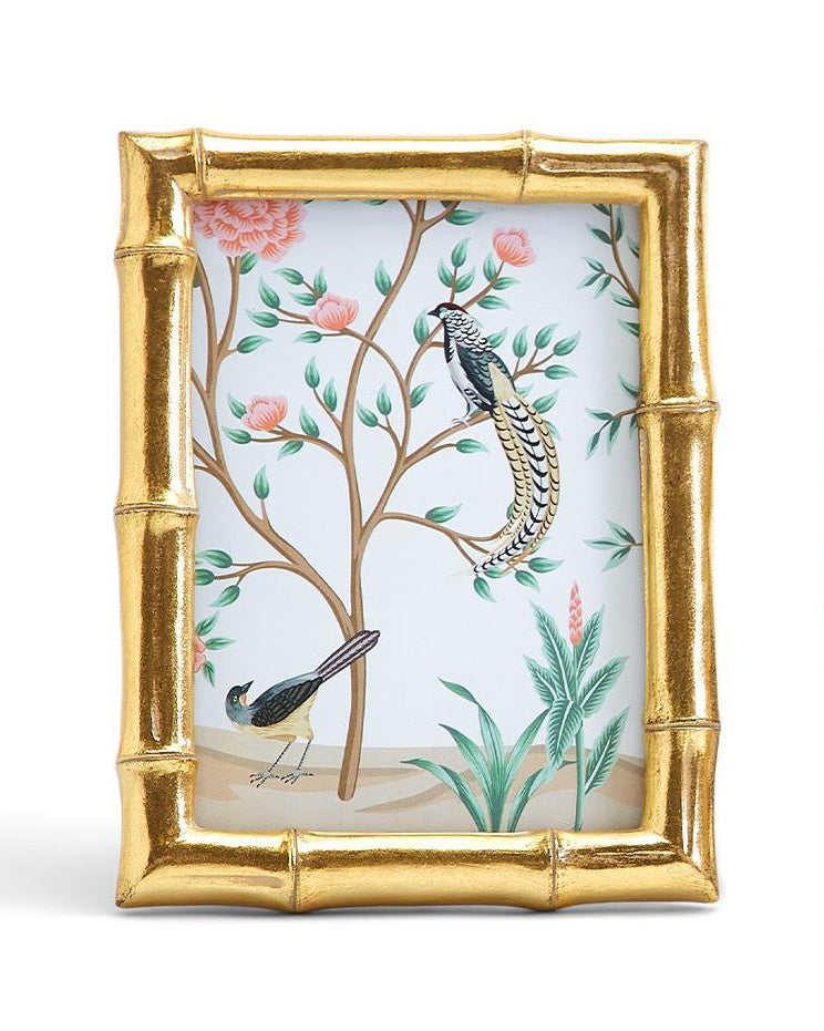 Gold Faux Bamboo Frame, 5x7