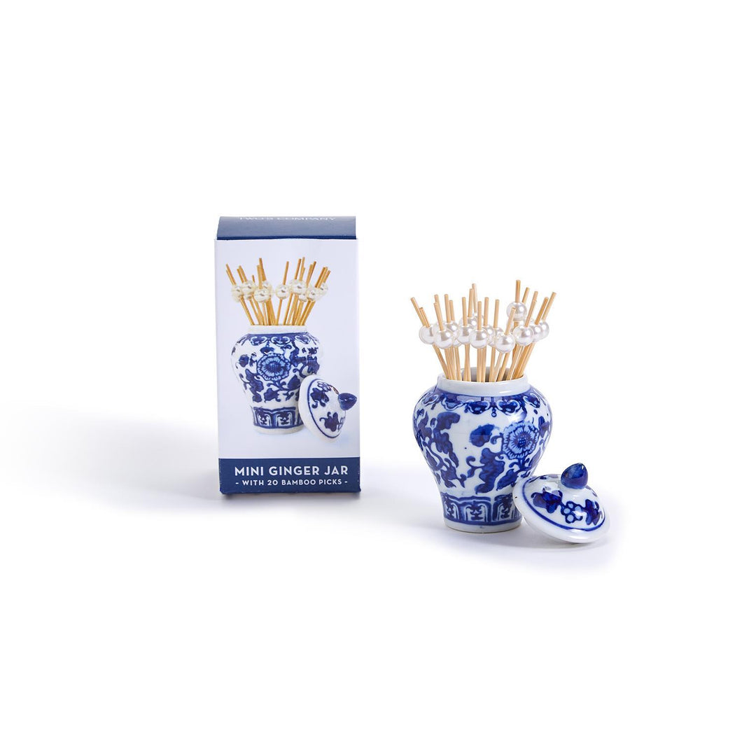 MIni Ginger Jar with Picks