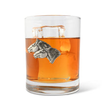 Load image into Gallery viewer, Running Horse Double Old Fashion Bar Glass
