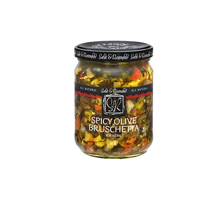 Spicy Olive Bruschetta