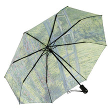 Load image into Gallery viewer, Folding Travel Umbrella, Van Gogh Irises
