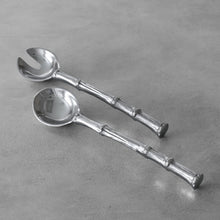 Load image into Gallery viewer, GARDEN Bamboo Salad Servers

