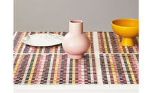 Load image into Gallery viewer, Rectangle Heddle Placemat, Pansy

