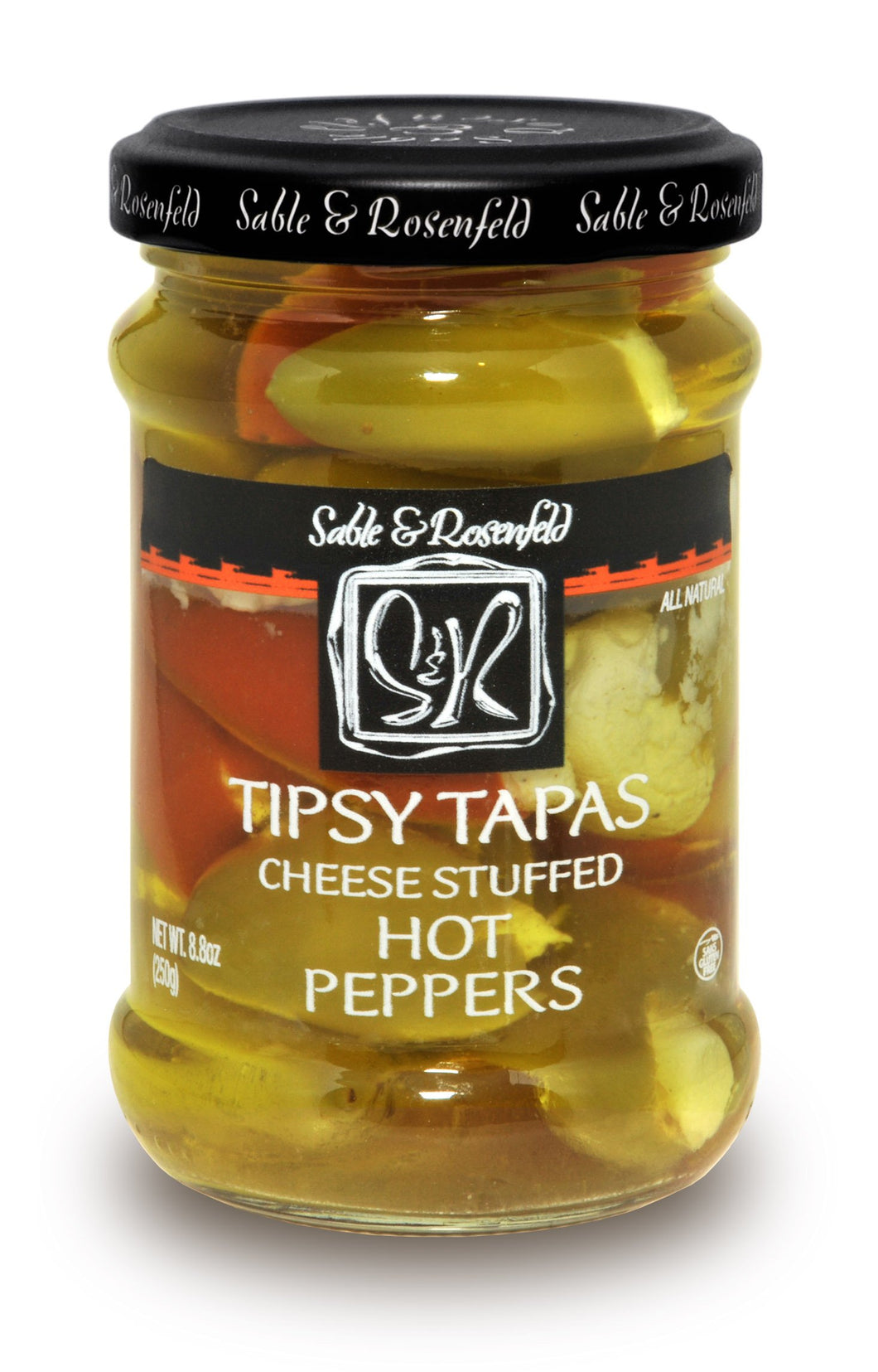 Tipsy Tapas Cheese Stuffed Hot Peppers