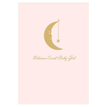 Load image into Gallery viewer, Welcome Sweet Baby Girl Card
