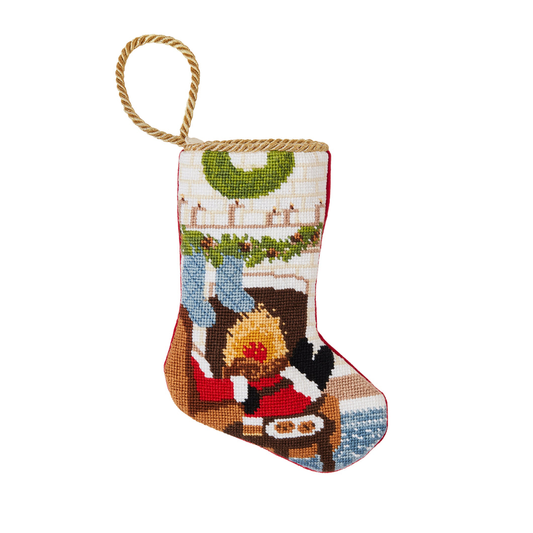 Santa's Nightcap Bauble Stocking