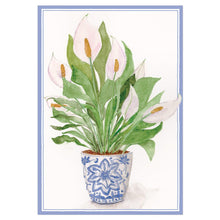Load image into Gallery viewer, Peace Lily Sympathy Card
