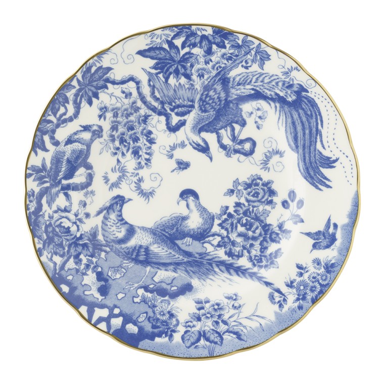 Blue Aves Dinner Plate