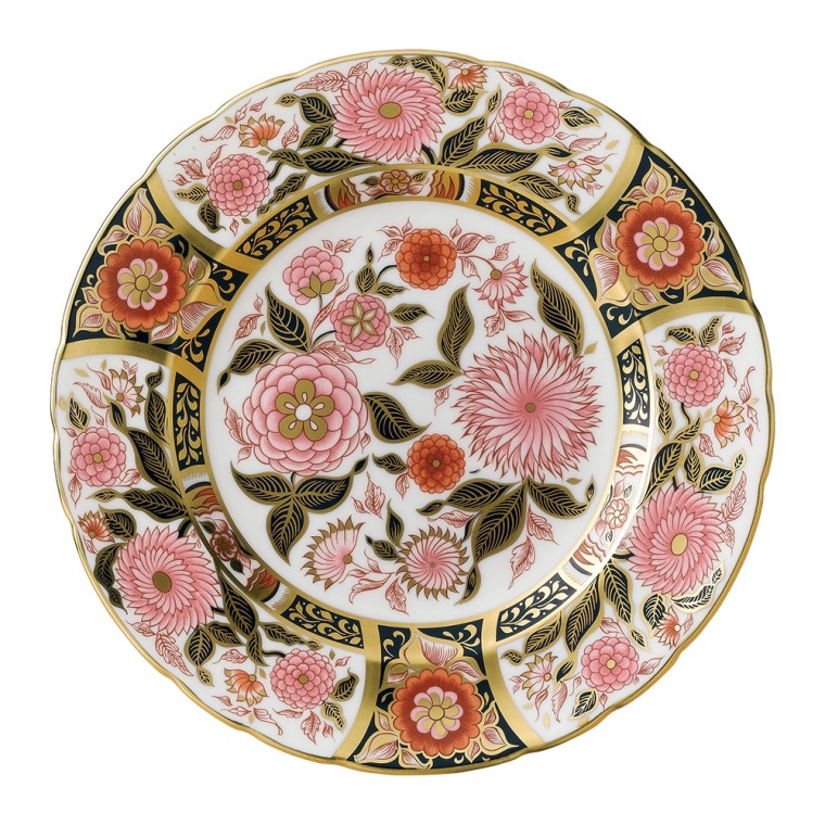Imari Pink Bouquet Accent Plate
