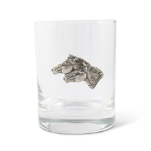 Load image into Gallery viewer, Running Horse Double Old Fashion Bar Glass
