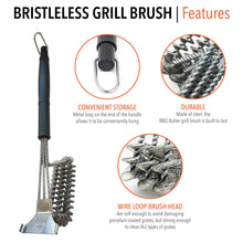 Load image into Gallery viewer, Bristleless Grill Brush
