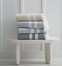 Load image into Gallery viewer, Aurora Fringed Throw, Daffodil
