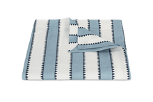 Load image into Gallery viewer, Apollo Stripe 90&quot; Round Tablecloth, Sky
