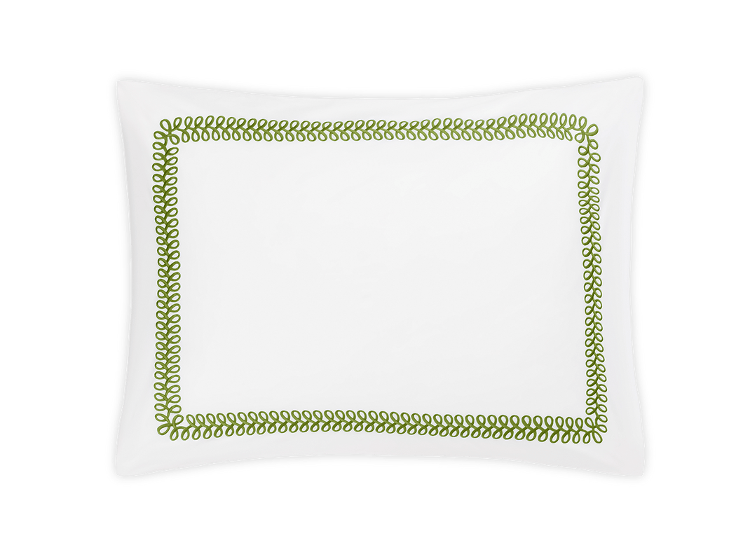 Astor Braid Boudoir Pillow, Grass