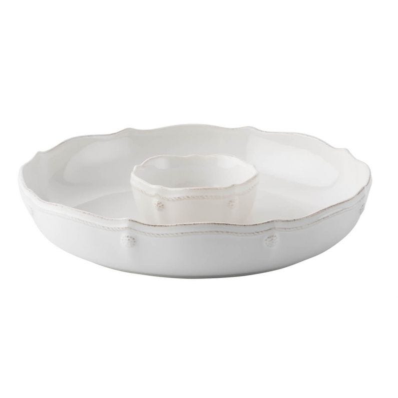 Juliska Berry & Thread Whitewash Chip ‘n Dip - Thumbnail 2