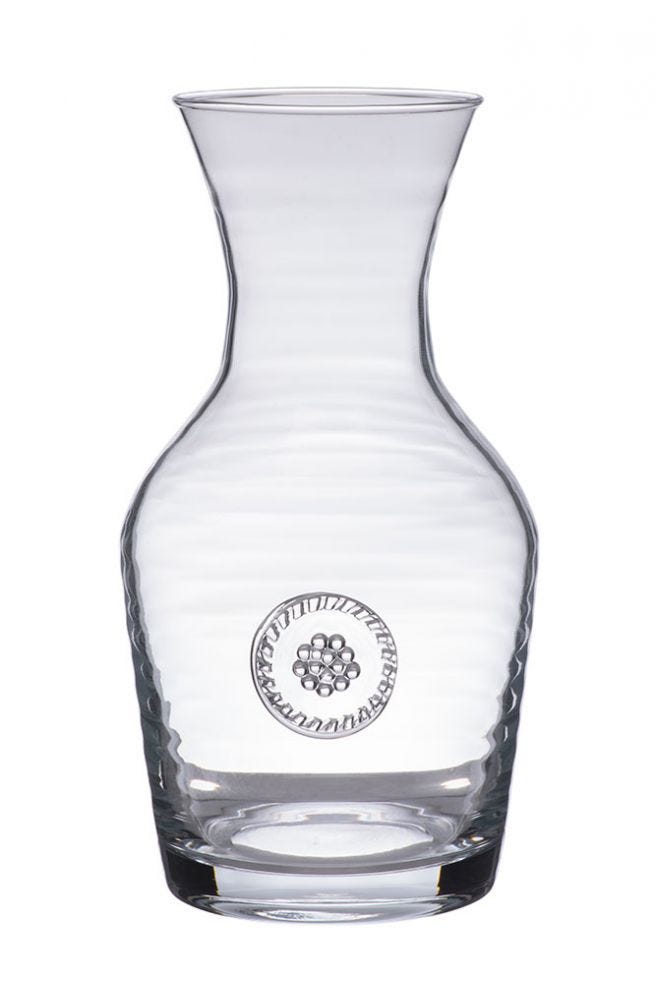 Juliska Berry & Thread Glassware Wine Carafe - Thumbnail 2
