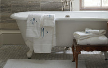 Load image into Gallery viewer, Lotus Bath Towel, White
