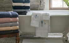 Load image into Gallery viewer, Lotus Bath Towel, White
