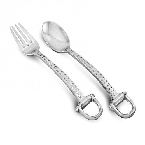 Equestrian Salad Servers, Lg