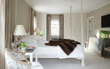Load image into Gallery viewer, Luca Hemstitch King Flat Sheet, White
