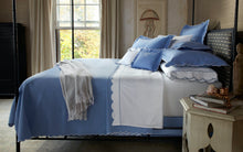 Load image into Gallery viewer, Diamond Pique Standard Sham Azure
