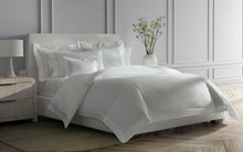 Load image into Gallery viewer, Classic Chain Pair of Standard Pillow Cases, Hazy Blue
