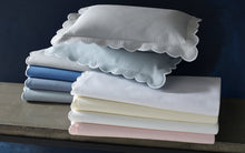 Load image into Gallery viewer, Diamond Pique Standard Sham Azure
