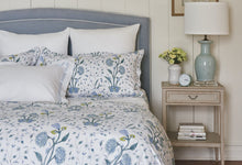 Load image into Gallery viewer, Khilana Full/Queen Duvet Cover, Blue
