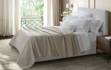 Load image into Gallery viewer, Gordian Knot King Flat Sheet | Cream
