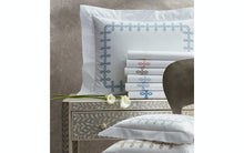 Load image into Gallery viewer, Gordian Knot King Flat Sheet | Cream
