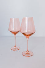 Load image into Gallery viewer, Blush Pink Wine Glass
