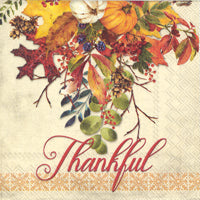 Fall Gathering Lunch Napkins - 20 per package