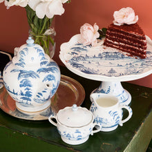 Load image into Gallery viewer, Country Estate Cake Stand, Delft Blue
