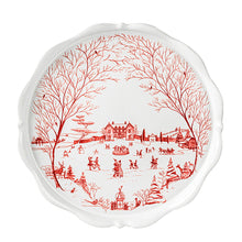 Load image into Gallery viewer, Country Estate Winter Frolic Cake Stand, Ruby
