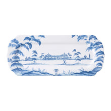 Load image into Gallery viewer, Country Estate Hostess Tray, Delft Blue
