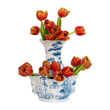 Load image into Gallery viewer, Country Estate Tulipiere Vase, Delft Blue
