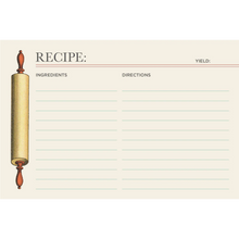 Load image into Gallery viewer, Rolling Pin Recipe Card, Set of 12
