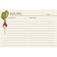 Load image into Gallery viewer, Farmer&#39;s Market Recipe Card, Set of 12
