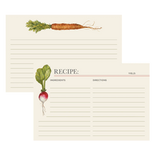 Load image into Gallery viewer, Farmer&#39;s Market Recipe Card, Set of 12
