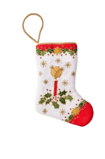 Alpine Christmas Candle by Dogwood Hill Bauble Stocking
