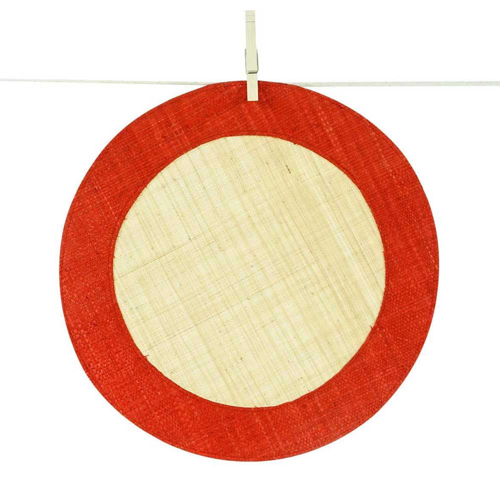 Pomegranate Raffia Placemat