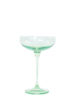 Load image into Gallery viewer, Mint Green Champagne Coupe
