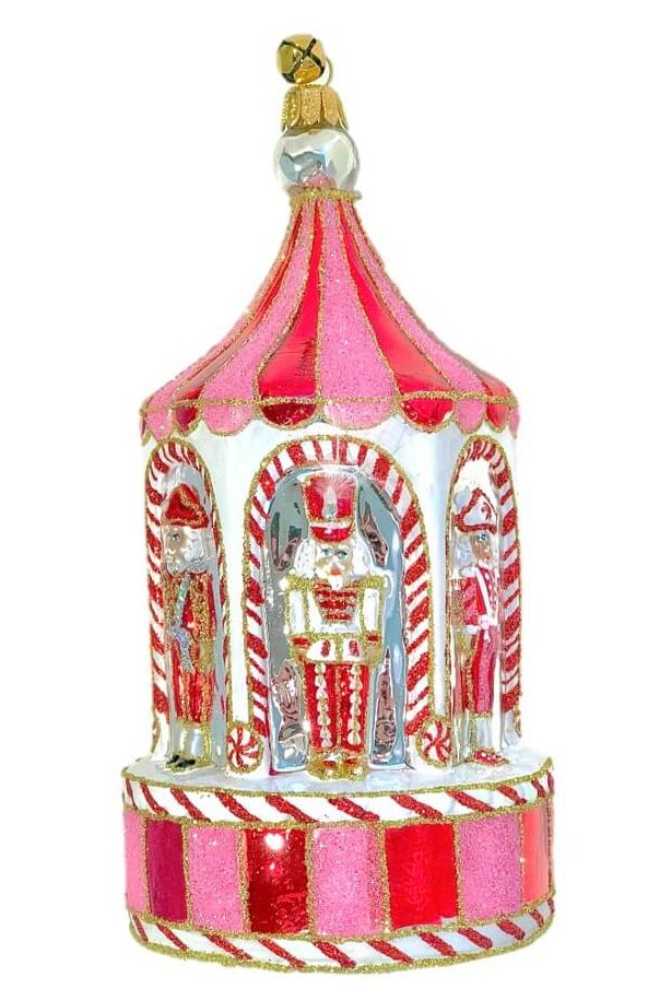 Crack-A-Time Ornament, Pink